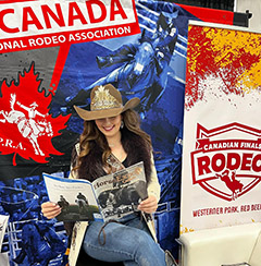 Mackenzie Skeels - Miss Rodeo Canada - Horse Expo