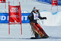 Miss Rodeo Canada - Cowboy Ski Race
