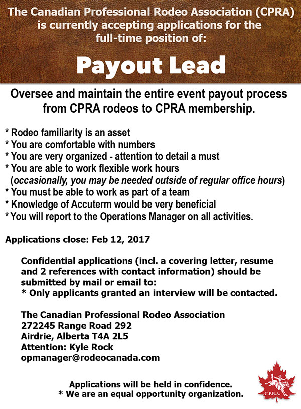 CPRA Payout Lead