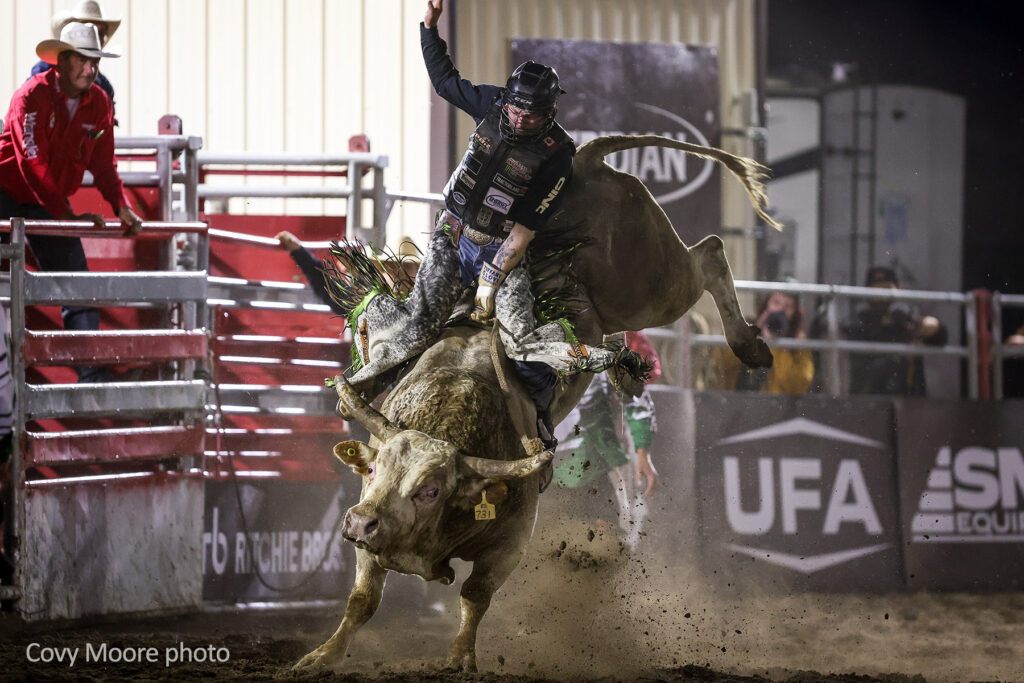 Dakota Buttar - Lethbridge Pro Rodeo photo by Covy Moore