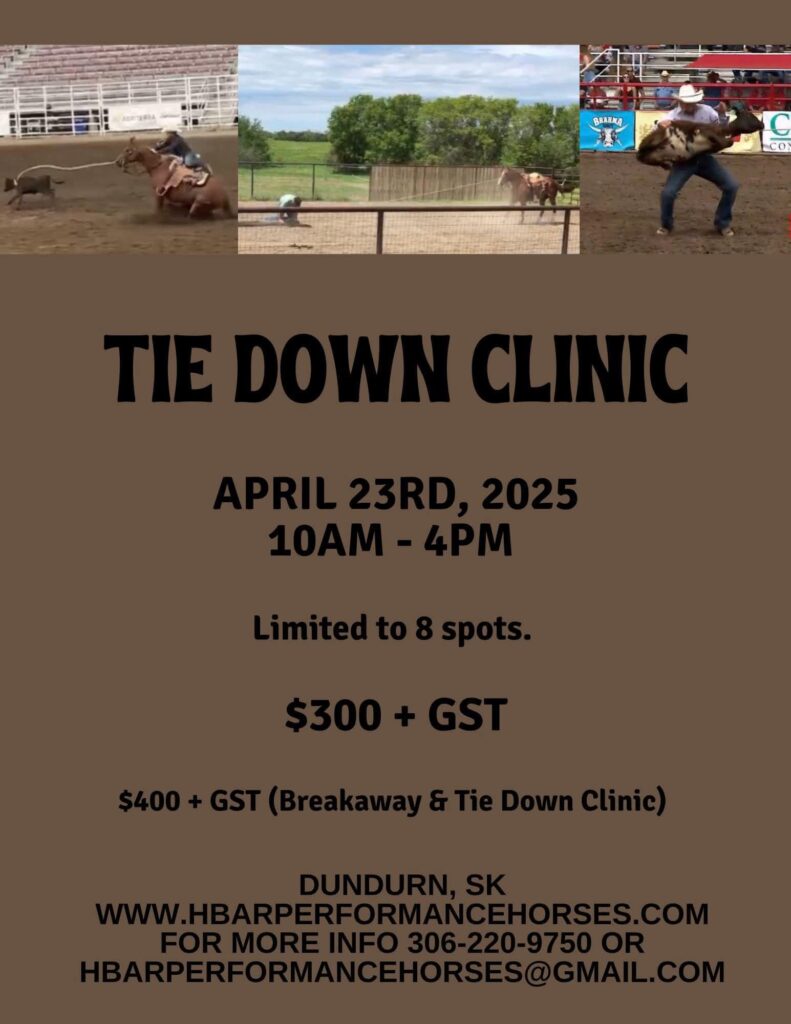 Tie Down Roping Clinic