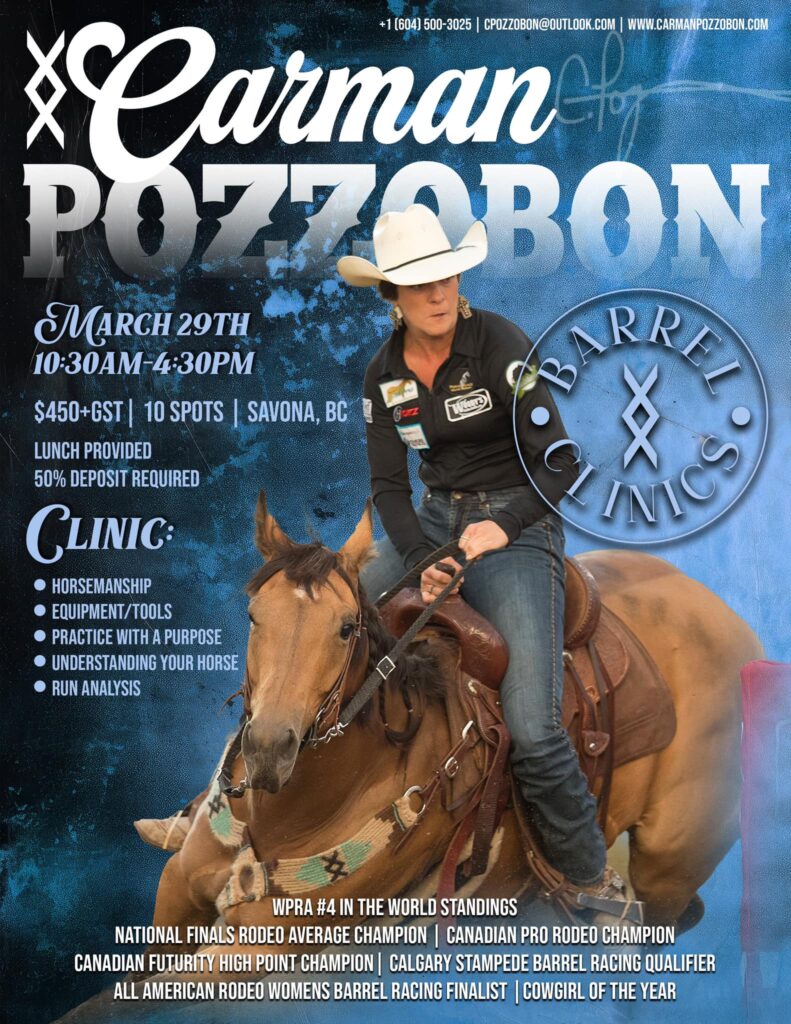 Carman Pozzobon Barrel Clinic
