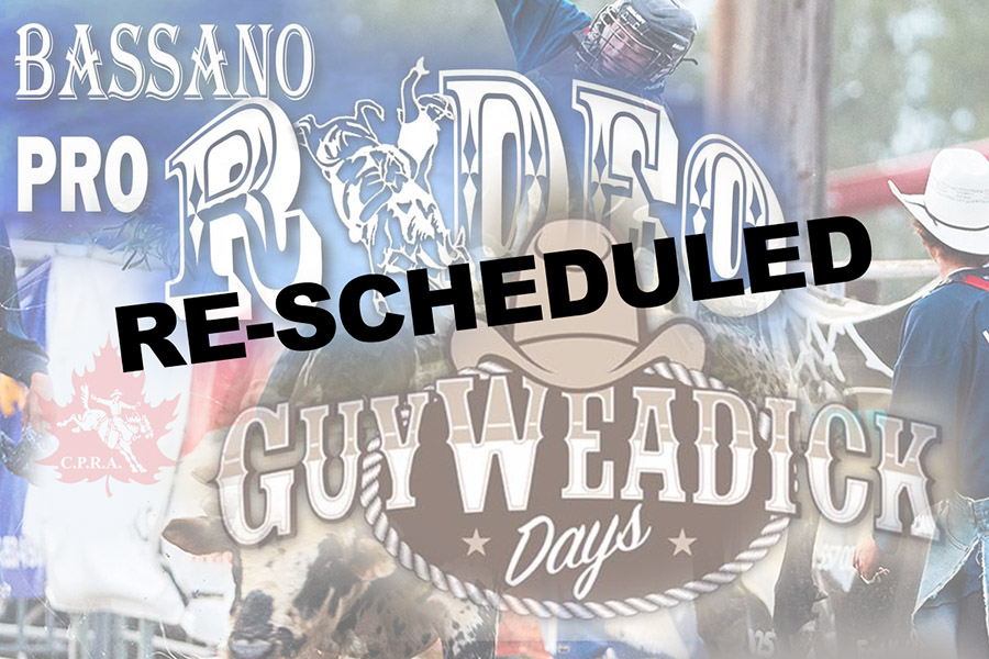 Bassano & High River Rodeos - Rescheduled