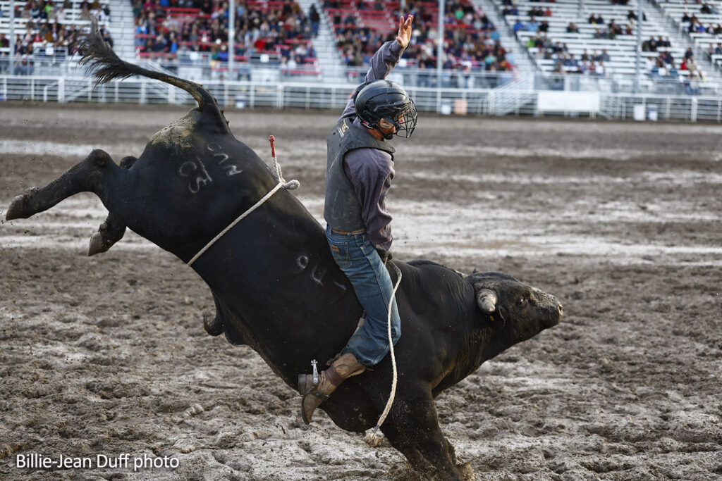 Auzyn Corr - 2025 Guy Weadick Rodeo, High River. Billie-Jean Duff photo