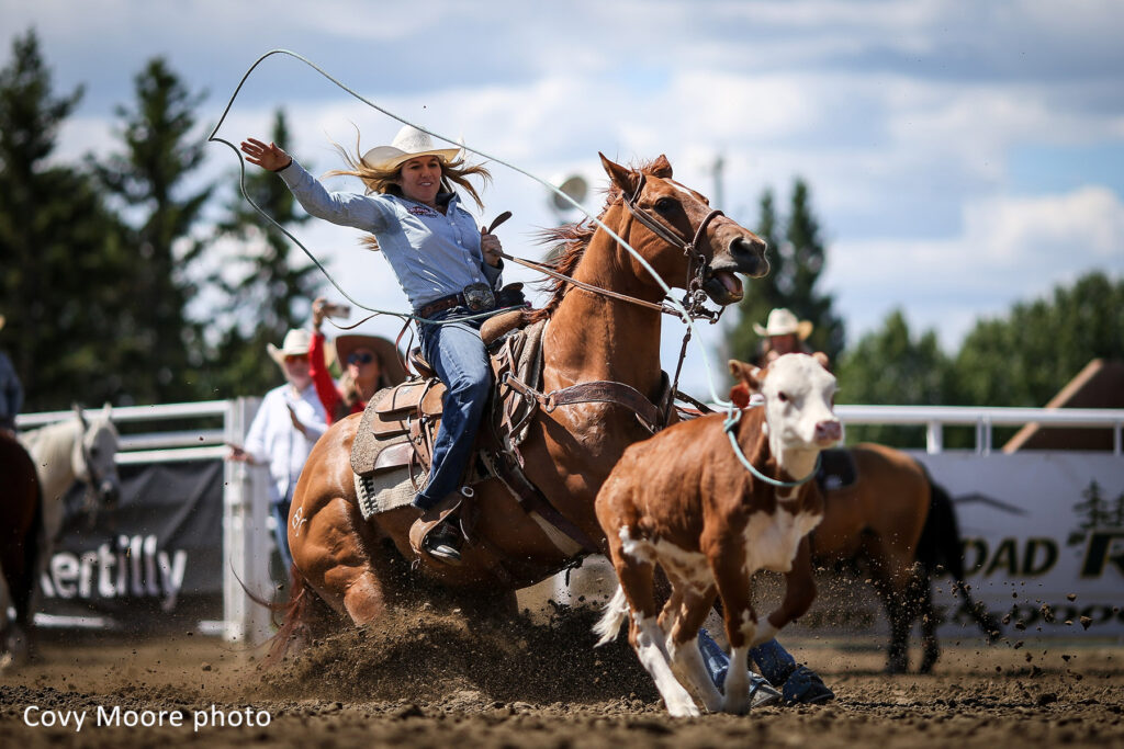 Lakota Bird - 2025 Sundre Pro Rodeo photo by Covy Moore