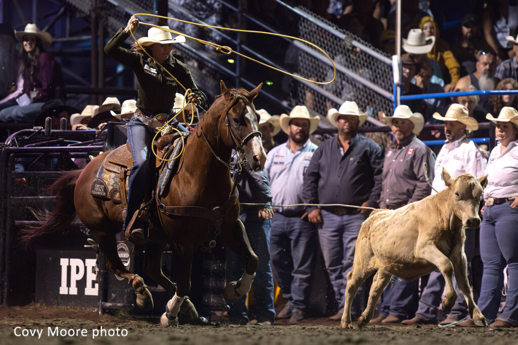Bradi Whiteside and Teacher. 2025 Armstrong Pro Tour Finals photo by Covy Moore