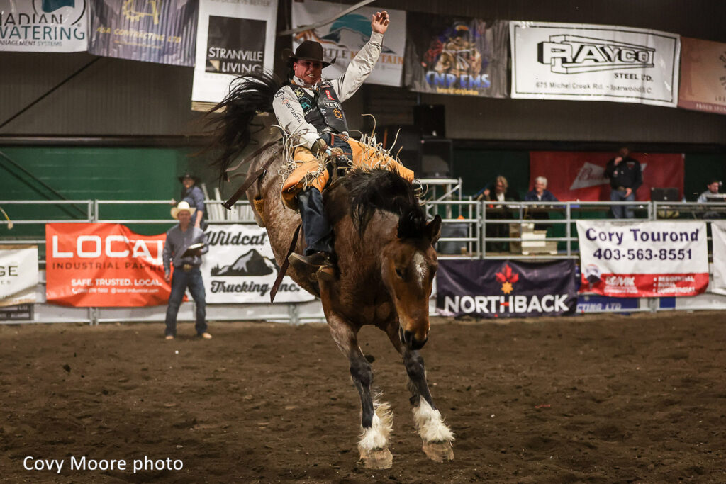Richmond Champion and Duane Kesler's Felton Angus Hot Shot. Covy Moore photo