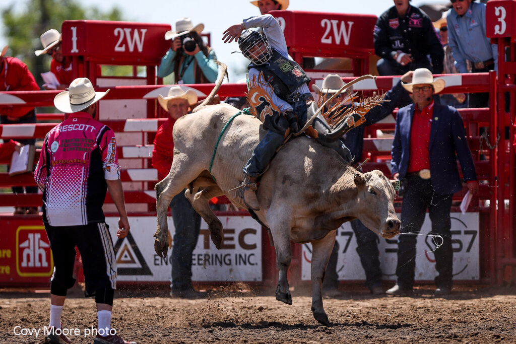 Ryder Topolinski - Ponoka Stampede photo by Covy Moore