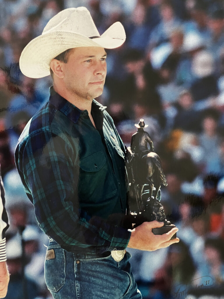 Bareback rider Shawn Vant - 1970-2025.