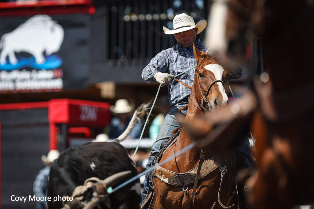 Denim Ross - 2025 Buffalo Lake Rodeo photo by Covy Moore