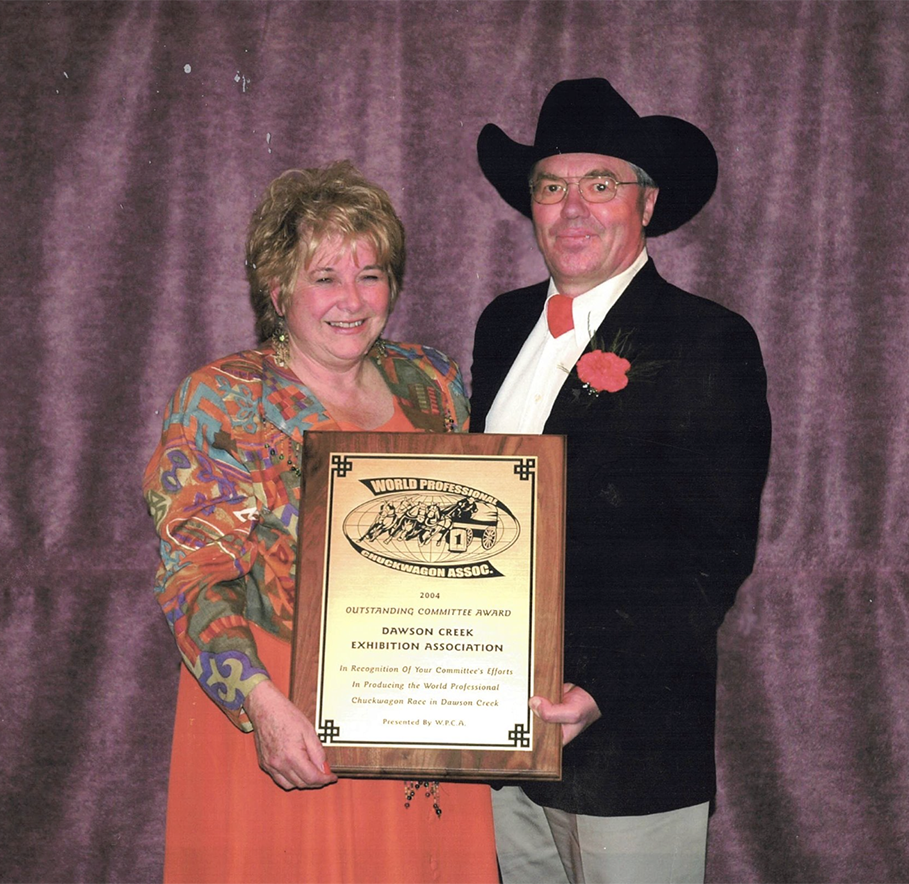 World Chuckwagon Racing Association - 2004 Dawson Creek Exhibition Association Outstanding Committee Award
