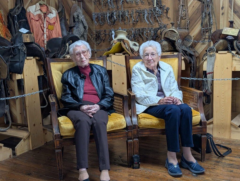 Honorary Ponoka Stampede Presidents Del Vold and Elva Lewis. Dianne Finstad photo