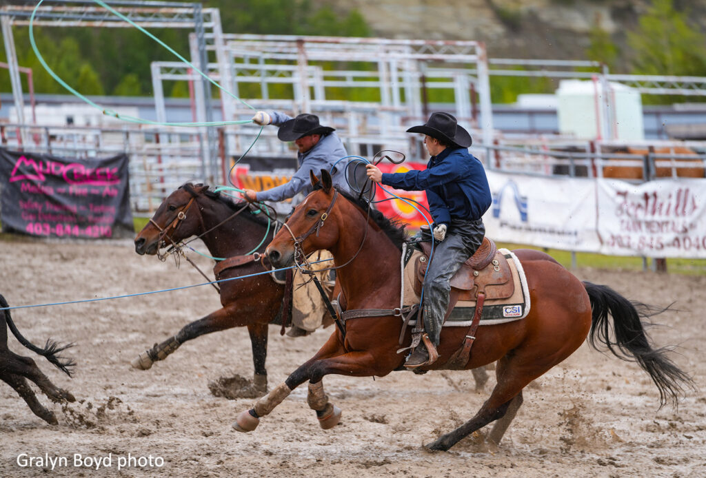 Kash Bonnett / Logan Cullen - Rocky Rodeo photo by Gralyn Boyd