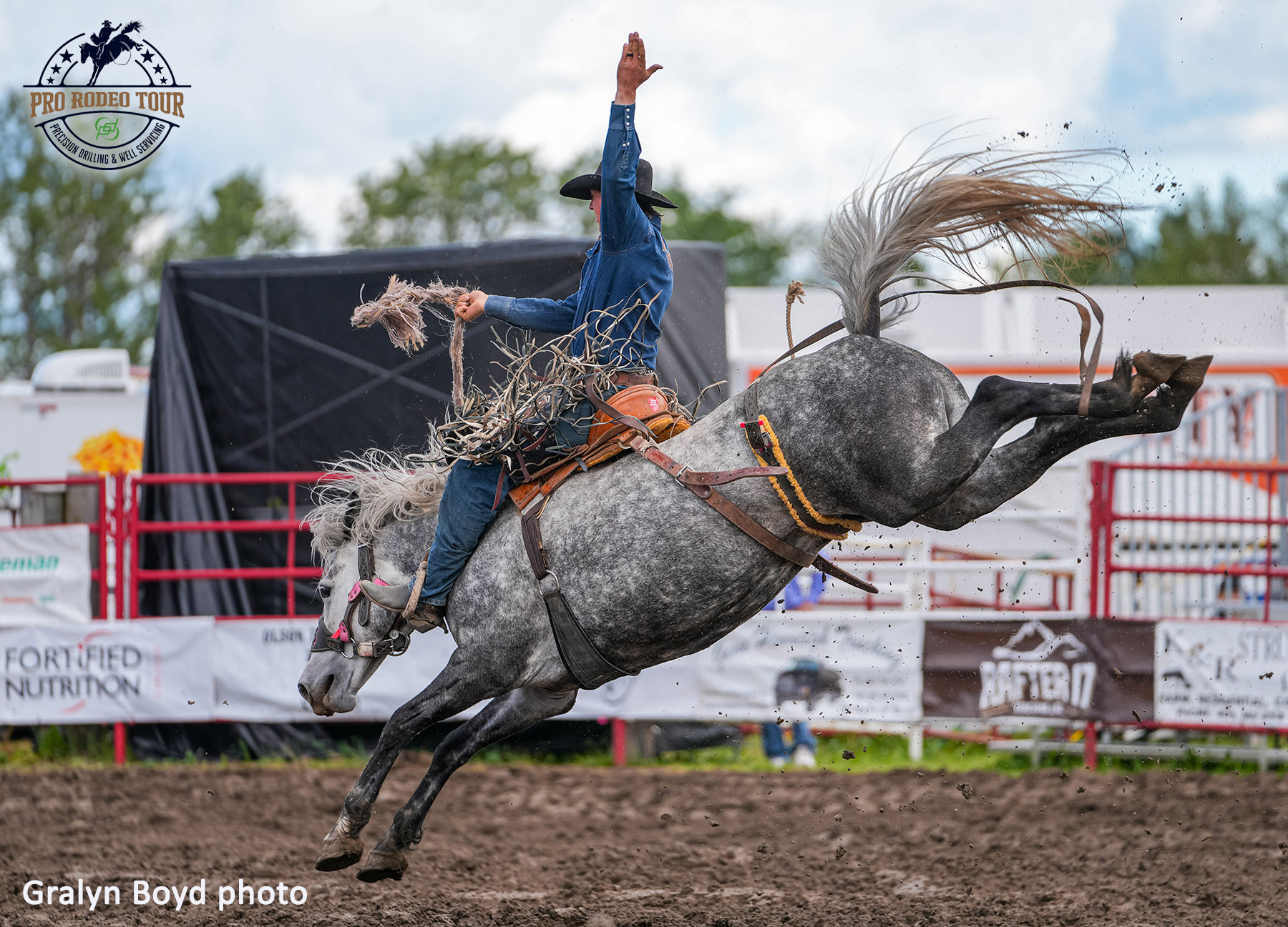 Dawson Dahm - Benalto Stampede photo by Gralyn Boyd